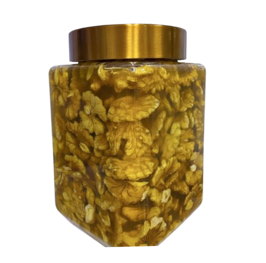جوز مع عسل السدر الجبلي الفاخر