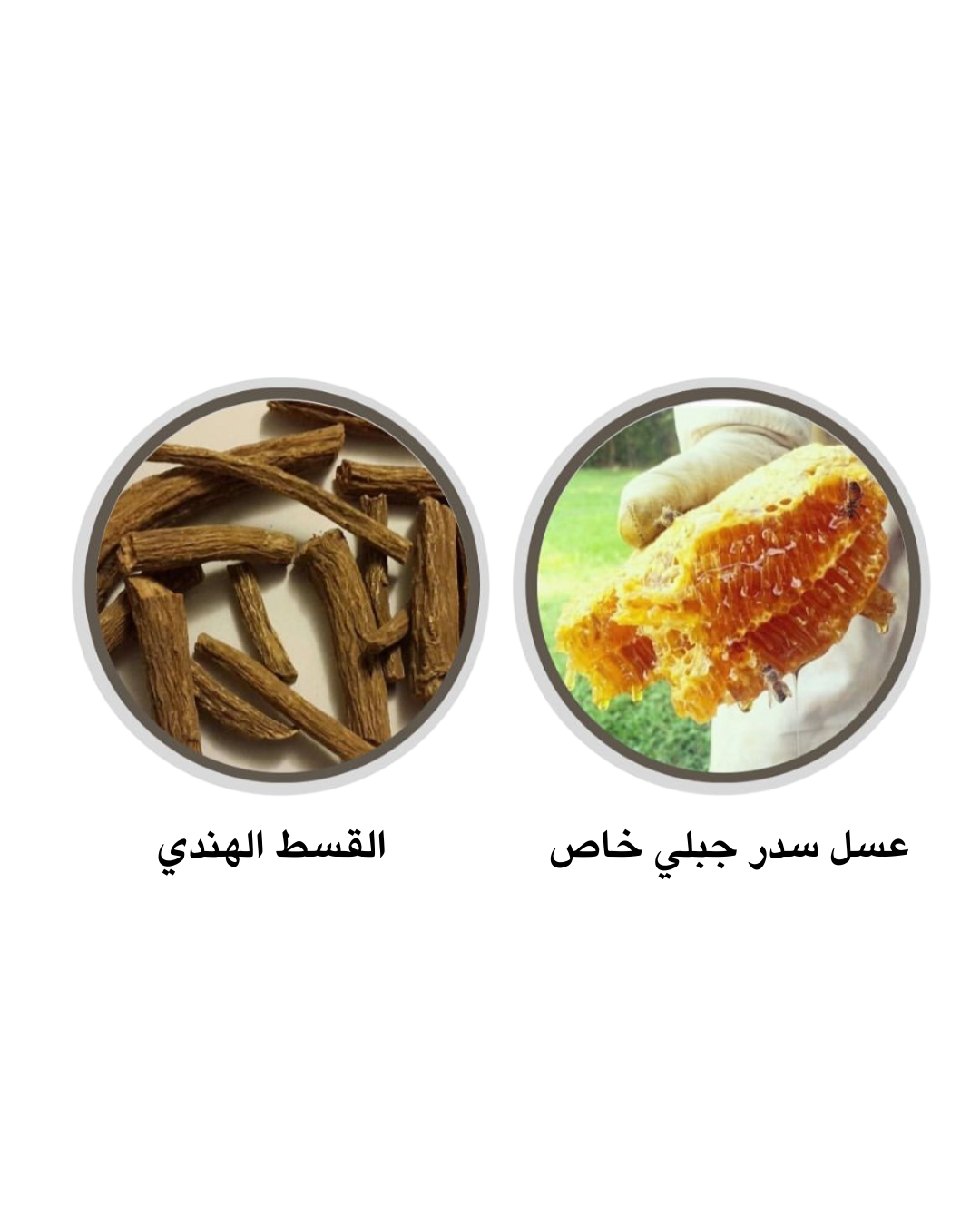 عسل سدر جبلي مشبع ب ( القسط الهندي )