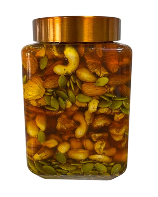 عسل السدر مع المكسرات