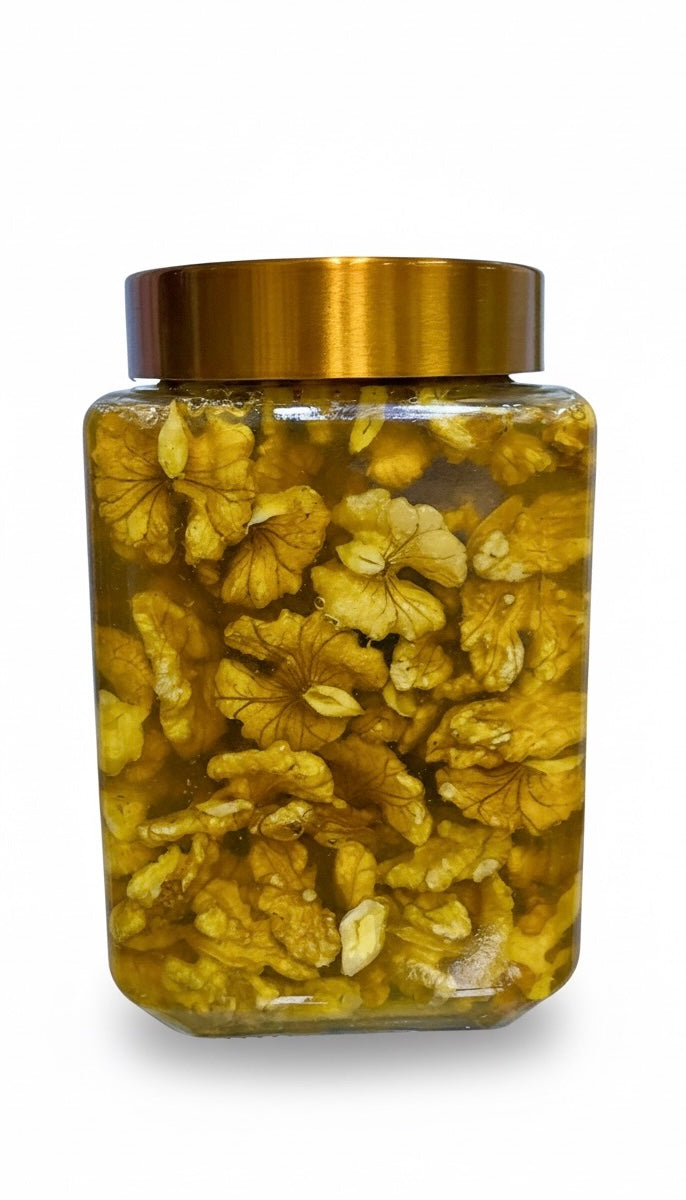 جوز مع عسل السدر الجبلي الفاخر