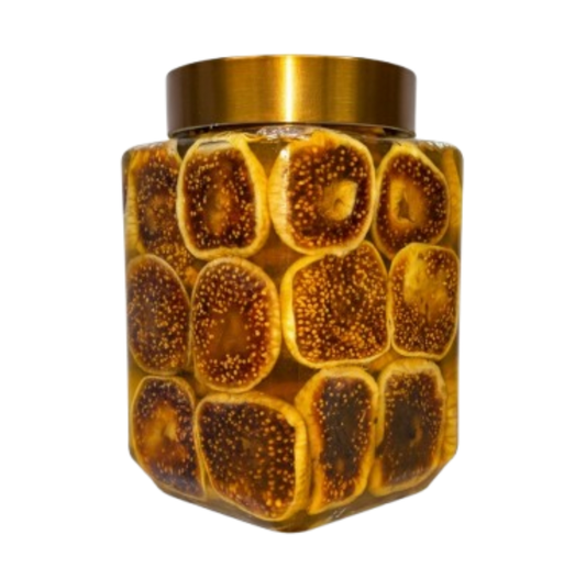 تين مع عسل السدر الجبلي الفاخر